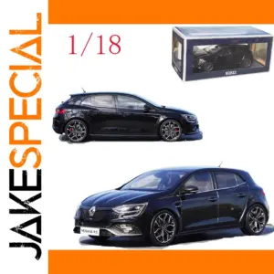 Black Renault Megane RS 1:18 Diecast Model