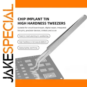 Stainless Steel Precision IC Tweezers for Repair