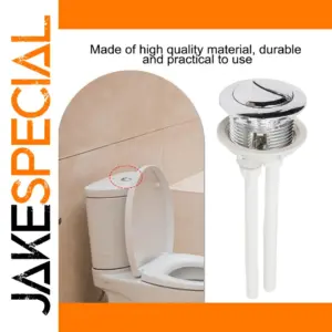 Dual Push Button Flush Switch for Toilets