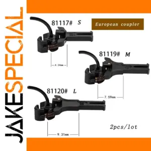 European Model Railway Couplers Set - 3 Sizes