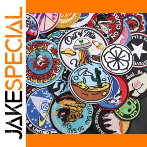 Circular Series Landscape Animal Iron-On Patches