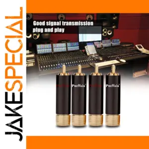 High-Performance RCA Connector for Audio System