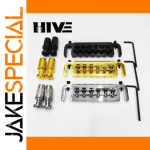 Metal Guitar Bridge and Tuning Board Set