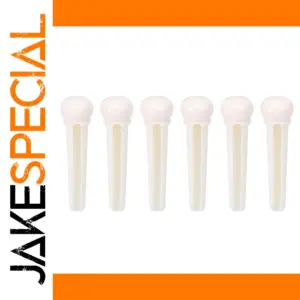 Cow Bone Guitar String Pins Set – 30 Pieces