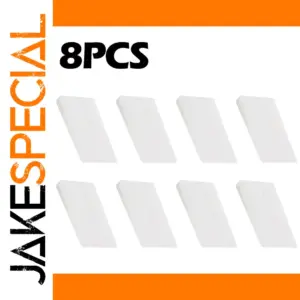 White Leveling Shims for Furniture Adjustment