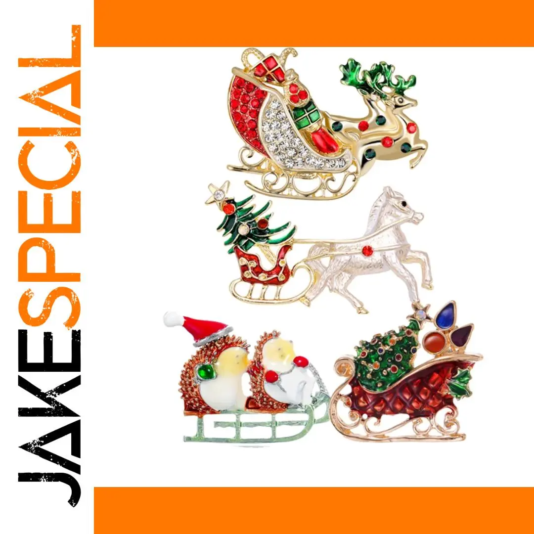 Festive Holiday Brooch Collection 1 Festive Holiday Brooch Collection