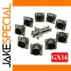 GX16 Aviation Connector 2-10 Pins, 125V/7A