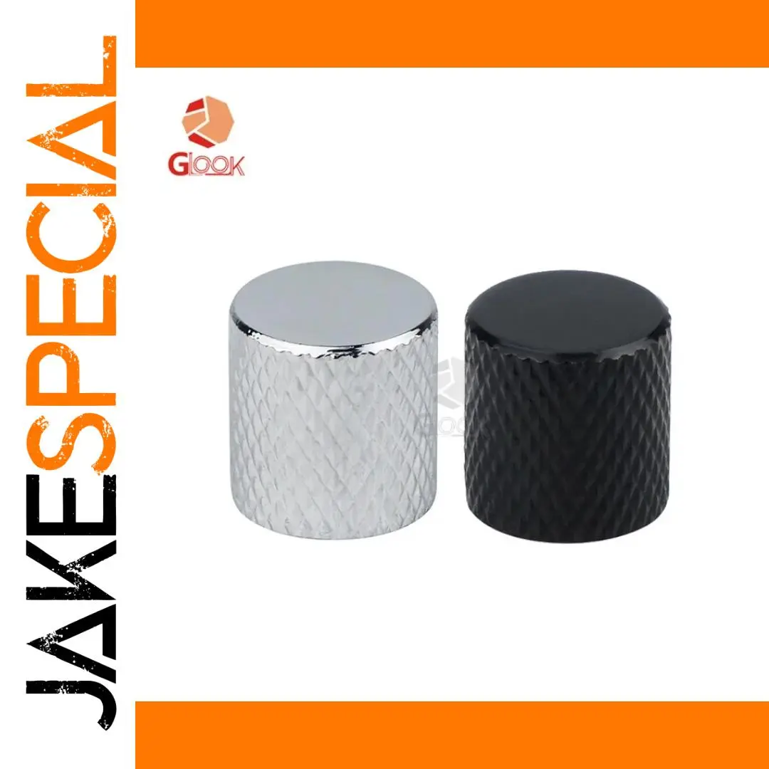 Metal Guitar Control Knob Set for Electric Bass 1 Metal Guitar Control Knob Set for Electric Bass