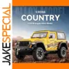 Vibrant Yellow 1:24 Diecast Jeep Model by CCA