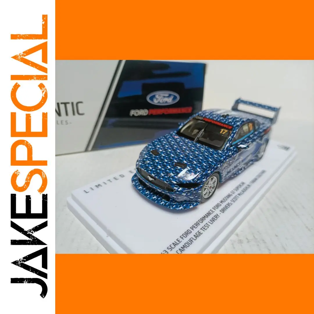 1:43 Ford Mustang Diecast Model Race Car 1 1:43 Ford Mustang Diecast Model Race Car