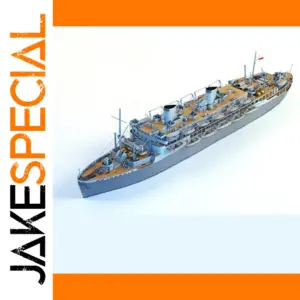 Husky Transport Ship 1/400 Paper Model