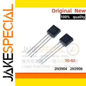 2N3904/2N3906 Transistor Set in TO-92 Packages