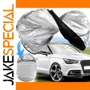 Reflective Silver Car Sun Shade Cover 150x80cm
