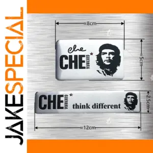 Che Guevara Aluminum Car Stickers (Set of 50)