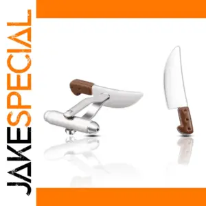 Creative Kitchen-Shaped Cufflinks for Men