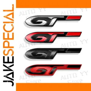 Peugeot GT 3D Metallic Emblem for Cars