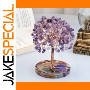 Mini Crystal Prosperity Money Tree for Luck