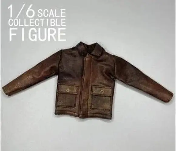 1/6 Scale PU Zipper Coat for Figures 9 1/6 Scale PU Zipper Coat for Figures - Image 9