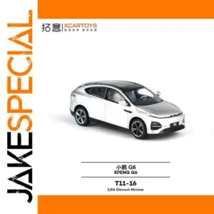 G6-Star Moon Silver 1/64 Diecast Model Car