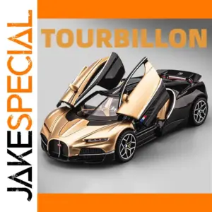 1:32 Scale Diecast Car Model in Metallic Finish