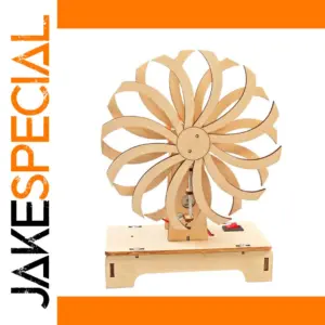 Children's Wooden Science Toy with Moving Window