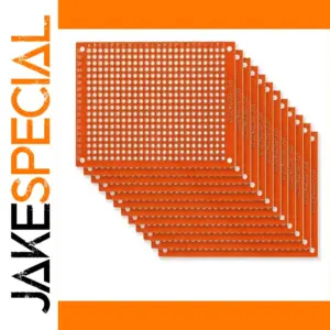 Orange 5x7cm DIY PCBs Set with 432 Holes