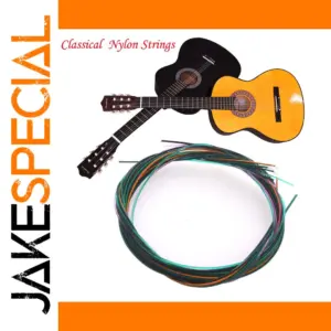 Vibrant Rainbow Acoustic Guitar Strings Set