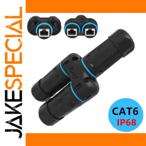 IP68 Waterproof Ethernet Splitter for Outdoor Use