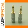 Gold-Plated 3.5mm Audio Connectors (Set of 10)