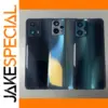 Realme 9 Pro Plus Glass Metal Back Cover in Blue