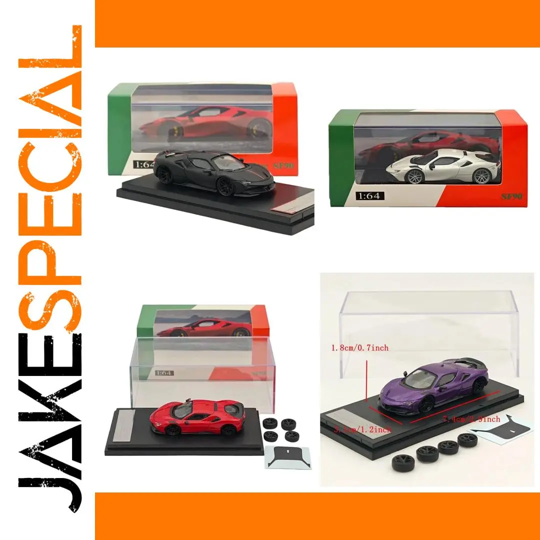 Ferrari SF90 1:64 Diecast Model Collection 1 Ferrari SF90 1:64 Diecast Model Collection