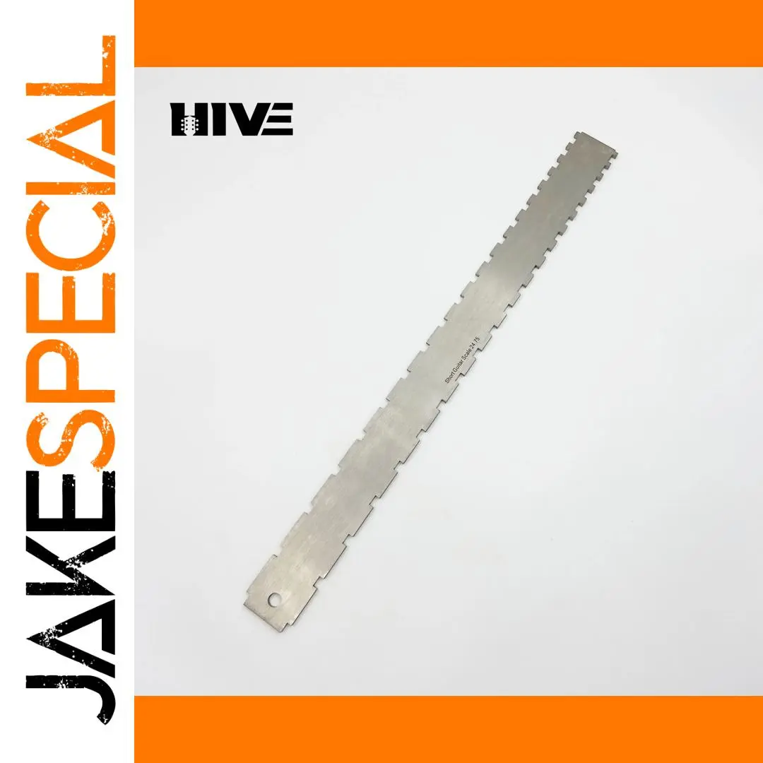 Stainless Steel Guitar Notching Ruler 4mm 1 Stainless Steel Guitar Notching Ruler 4mm
