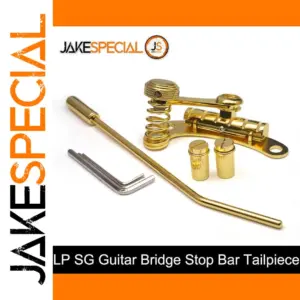 Gold Tune-O-Matic Guitar Bridge for LP/SG