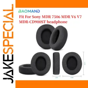 Sony MDR-7506, V6, V7, MDR-CD900ST Replacement Earpads