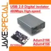 High-Speed USB 2.0 Digital Isolator with 1500V Protection