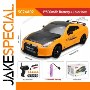 High Performance RC Drift Car with LED Lights 19 0e00e98735904100b874d05c processed image