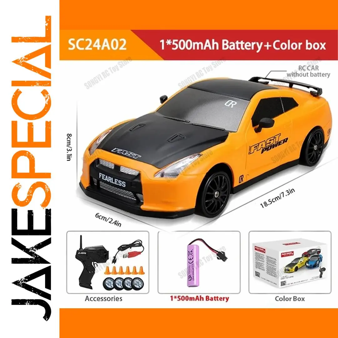 High Performance RC Drift Car with LED Lights 10 High Performance RC Drift Car with LED Lights - Image 10