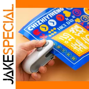 Portable Mini Heat Bag Sealer in White or Blue