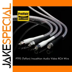 Premium 7N OCC Silver RCA Audio Cable