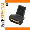 Rotatable HDMI to DVI Adapter with Gold-Plated Contacts