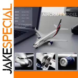 A330 Russia Airlines Diecast Model 16cm