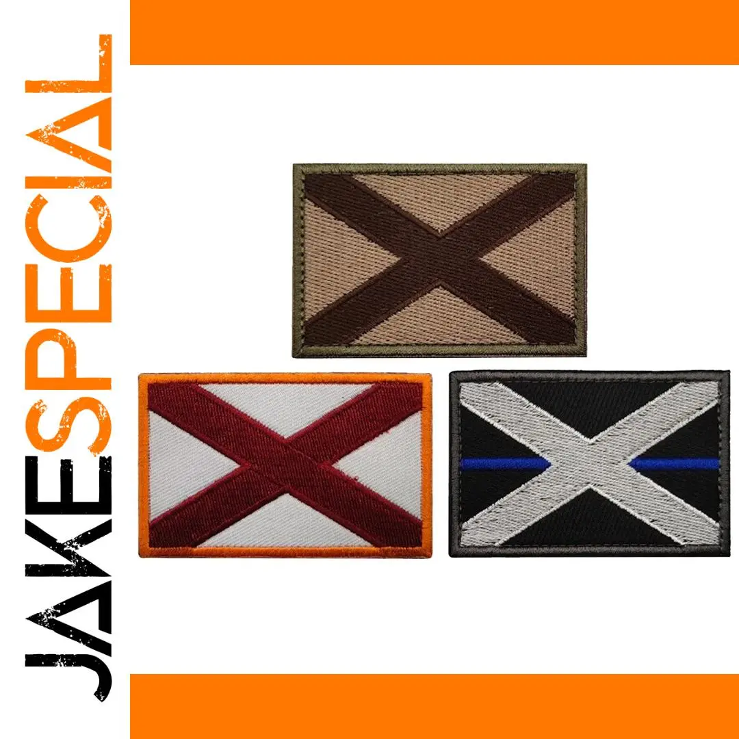 Patriotic American Flag Embroidered Patch 1 Patriotic American Flag Embroidered Patch