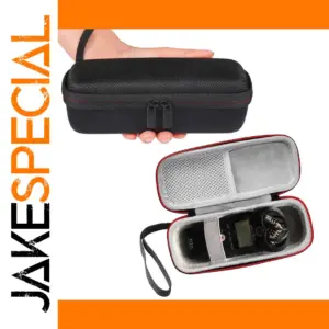 Black EVA case for Zoom H1n Handy Recorder