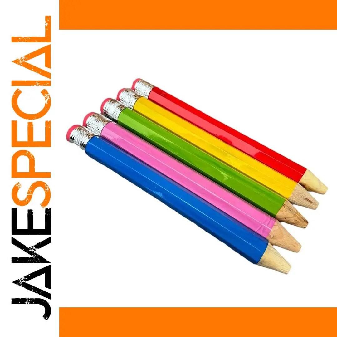 Large Vibrant Wooden Drawing Pencil 1 Large Vibrant Wooden Drawing Pencil