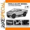 1:36 Alloy Pickup Truck Model in Black or Silver