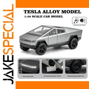 1:36 Alloy Pickup Truck Model in Black or Silver