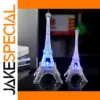 Mini Eiffel Tower Night Light with Color-Changing LED