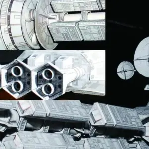 Interstellar Spacecraft Paper Model Kit 4 0f2381fea8904dfc9fcbc330 upscaled