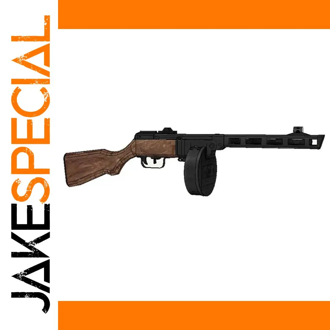 Vintage Firearm Paper Model Kit 1 Vintage Firearm Paper Model Kit