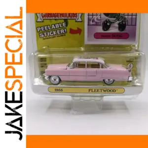 Pink 1955 Fleetwood Diecast Model - 1:64 Scale